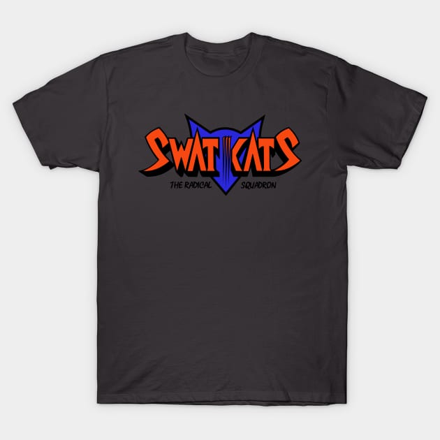 Swat Kats Logo T-Shirt by Pandoramonium